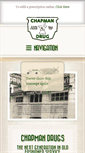 Mobile Screenshot of chapmandrug.com