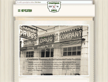 Tablet Screenshot of chapmandrug.com